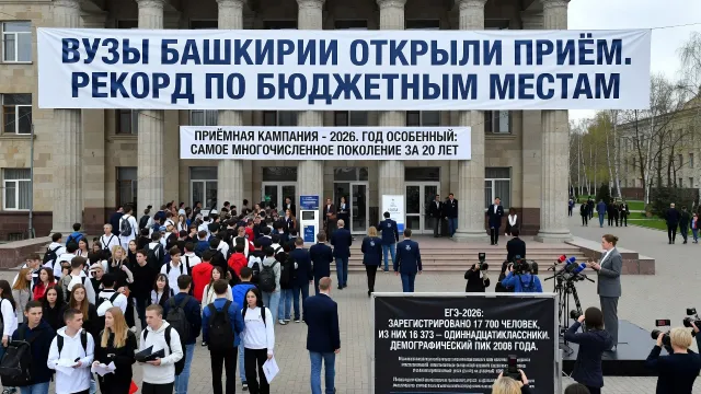 Вузы Башкирии открыли приём. Рекорд по бюджетным местам